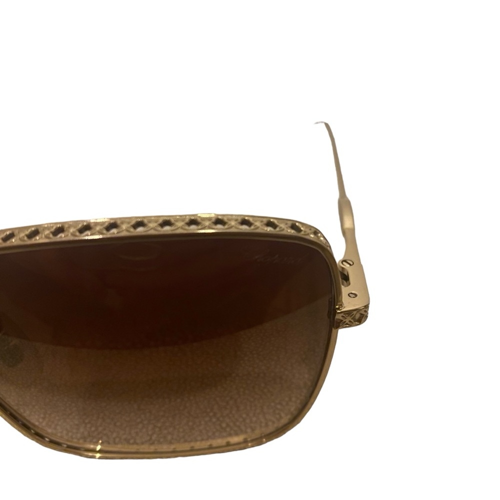 Chopard Square-Frame Sunglasses - Gold - image 3